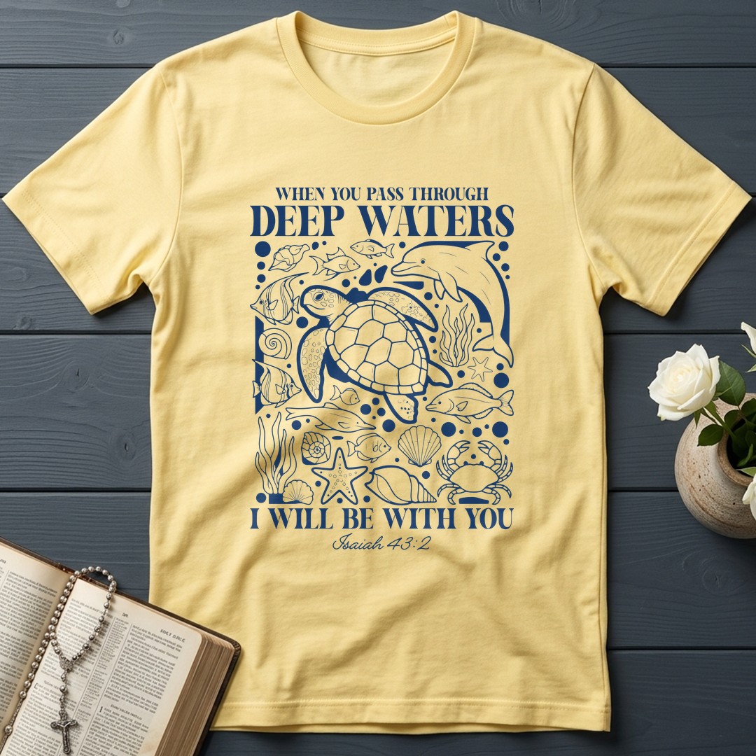 When You Pass Through Deep Waters I Will Be With You Isaiah 43.2 15