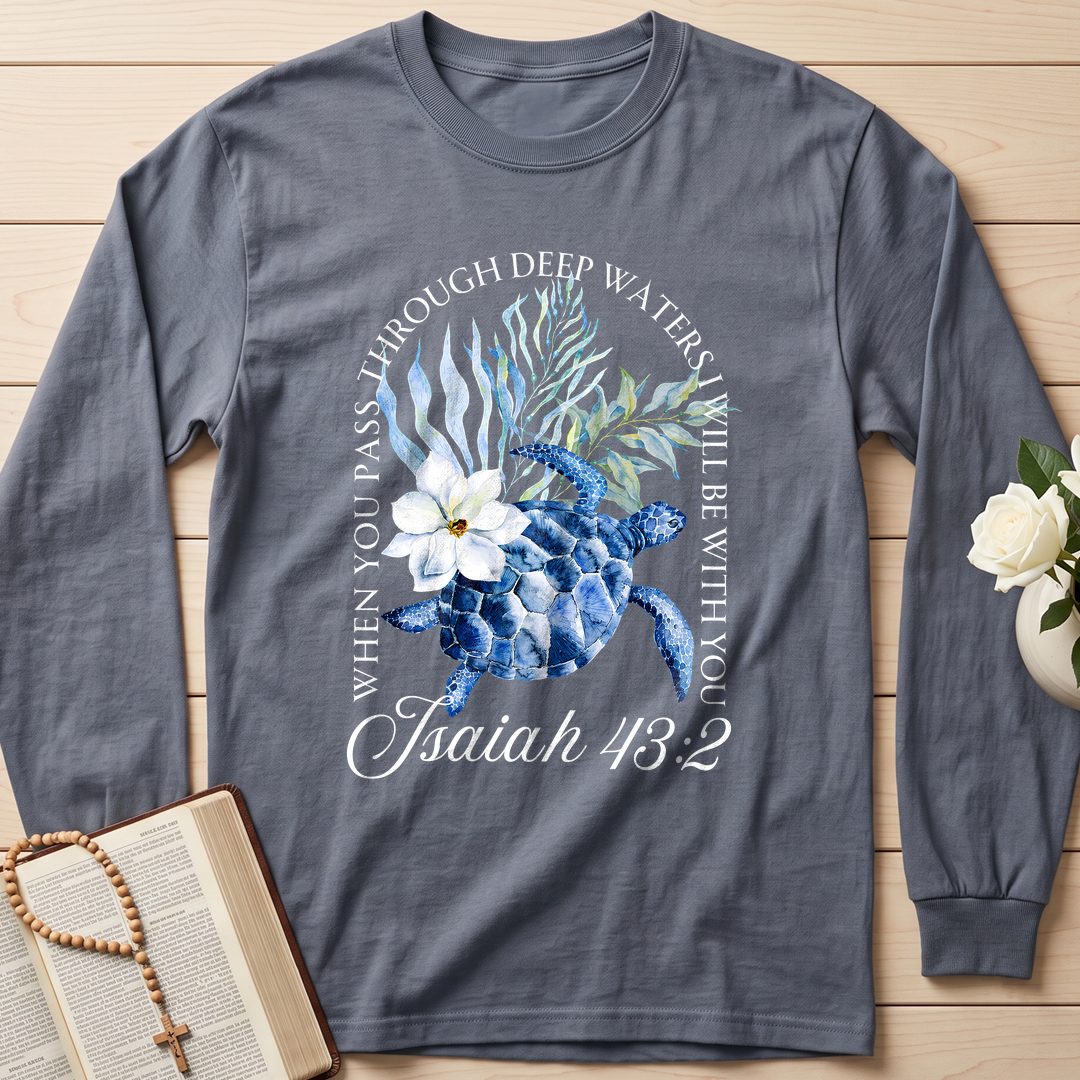 When You Pass Through Deep Waters I Will Be With You Isaiah 43.2 17