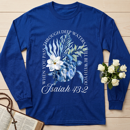 When You Pass Through Deep Waters I Will Be With You Isaiah 43.2 17