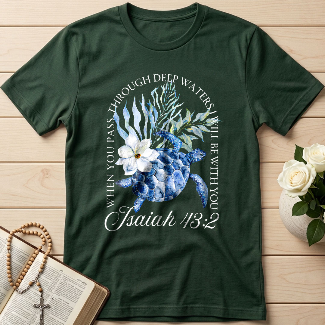 When You Pass Through Deep Waters I Will Be With You Isaiah 43.2 17