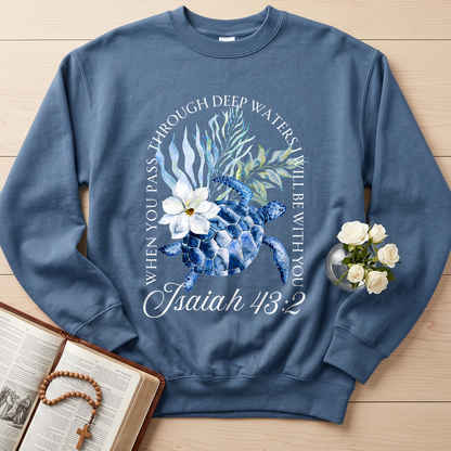 When You Pass Through Deep Waters I Will Be With You Isaiah 43.2 17