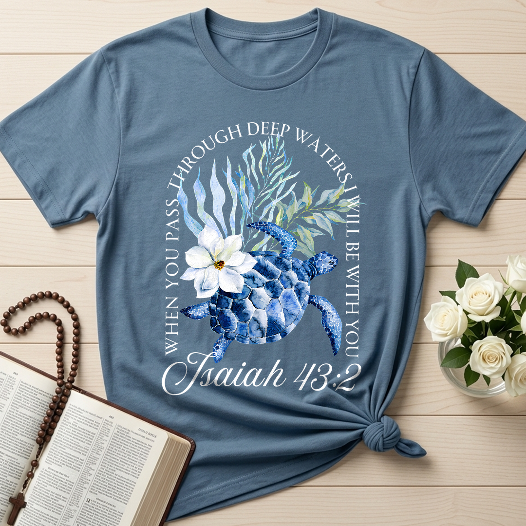 When You Pass Through Deep Waters I Will Be With You Isaiah 43.2 17