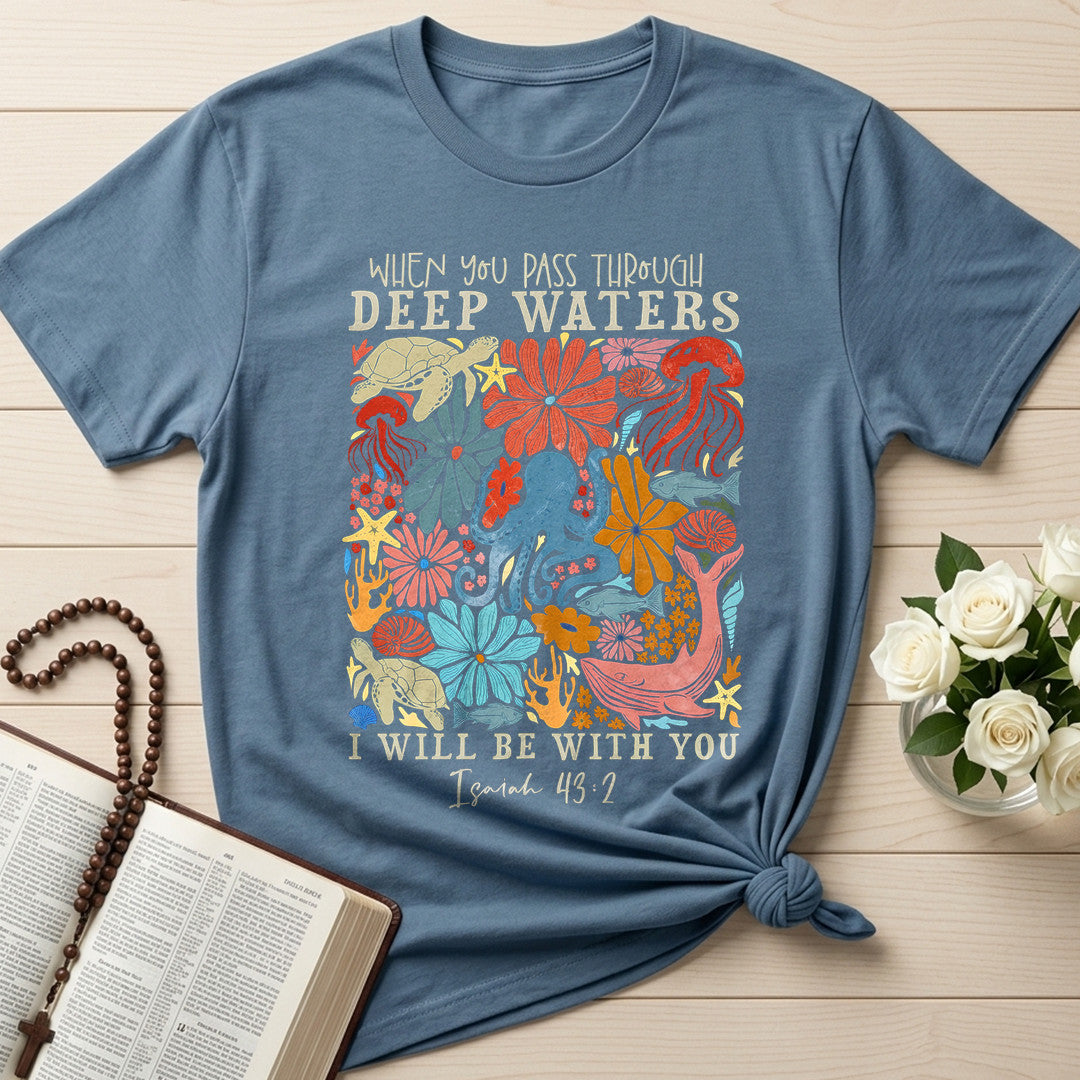 When You Pass Through Deep Waters I Will Be With You Isaiah 43.2 18