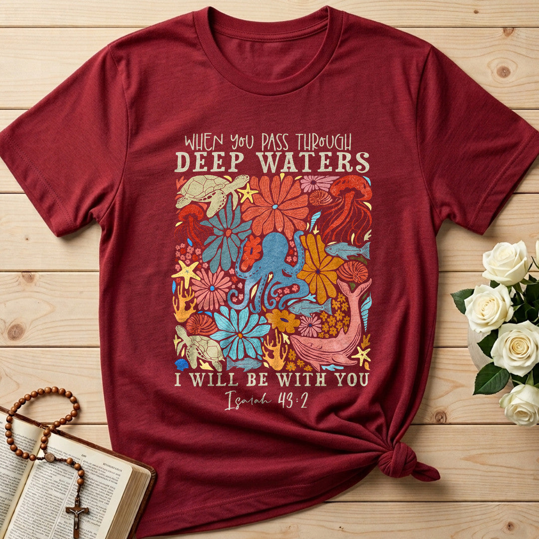 When You Pass Through Deep Waters I Will Be With You Isaiah 43.2 18