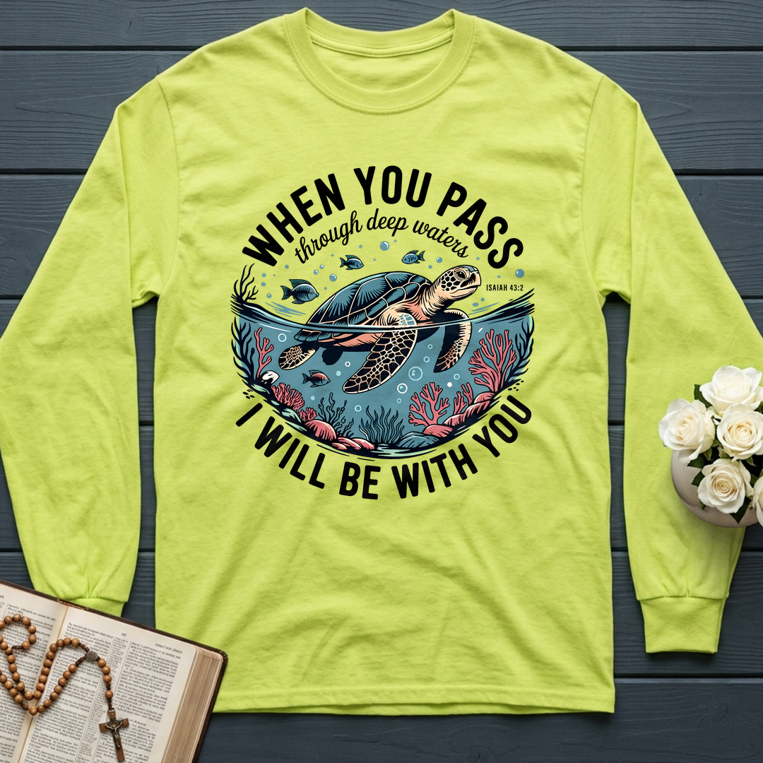 When You Pass Through Deep Waters Isaiah I Will Be With You Isaiah 43.2 08