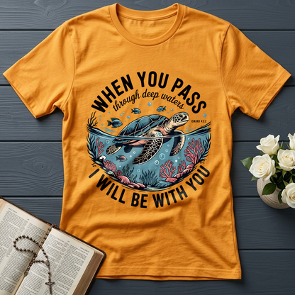 When You Pass Through Deep Waters Isaiah I Will Be With You Isaiah 43.2 08