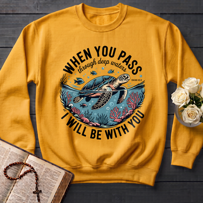 When You Pass Through Deep Waters Isaiah I Will Be With You Isaiah 43.2 08
