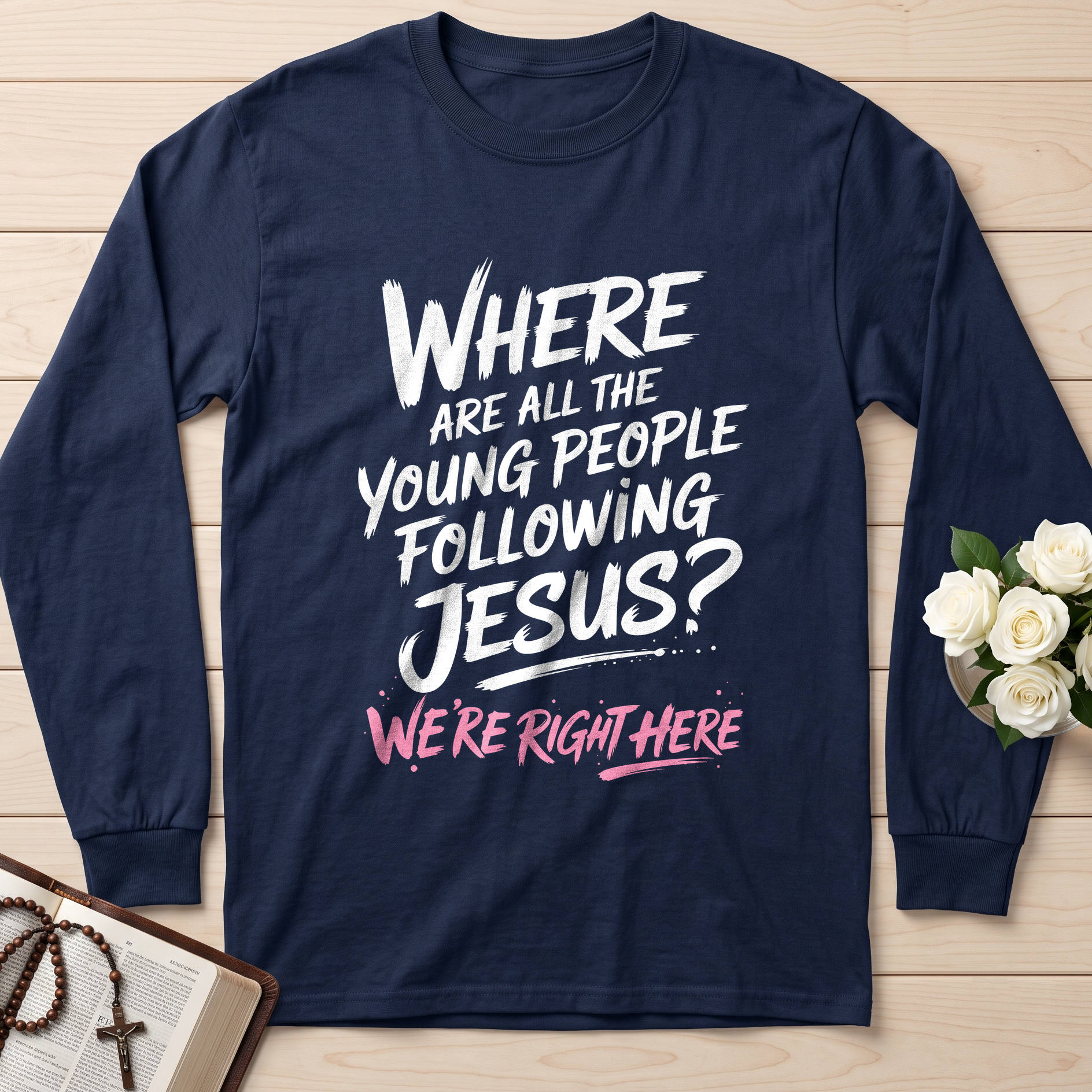 Where Are All The Young People Following Jesus We're Right Here 01