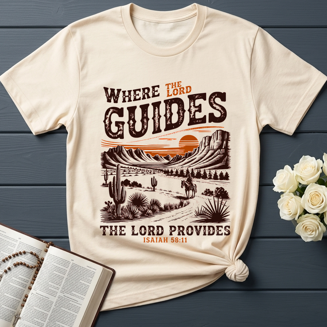 Where The Lord Guides The Lord Provides Isaiah 58.11 01