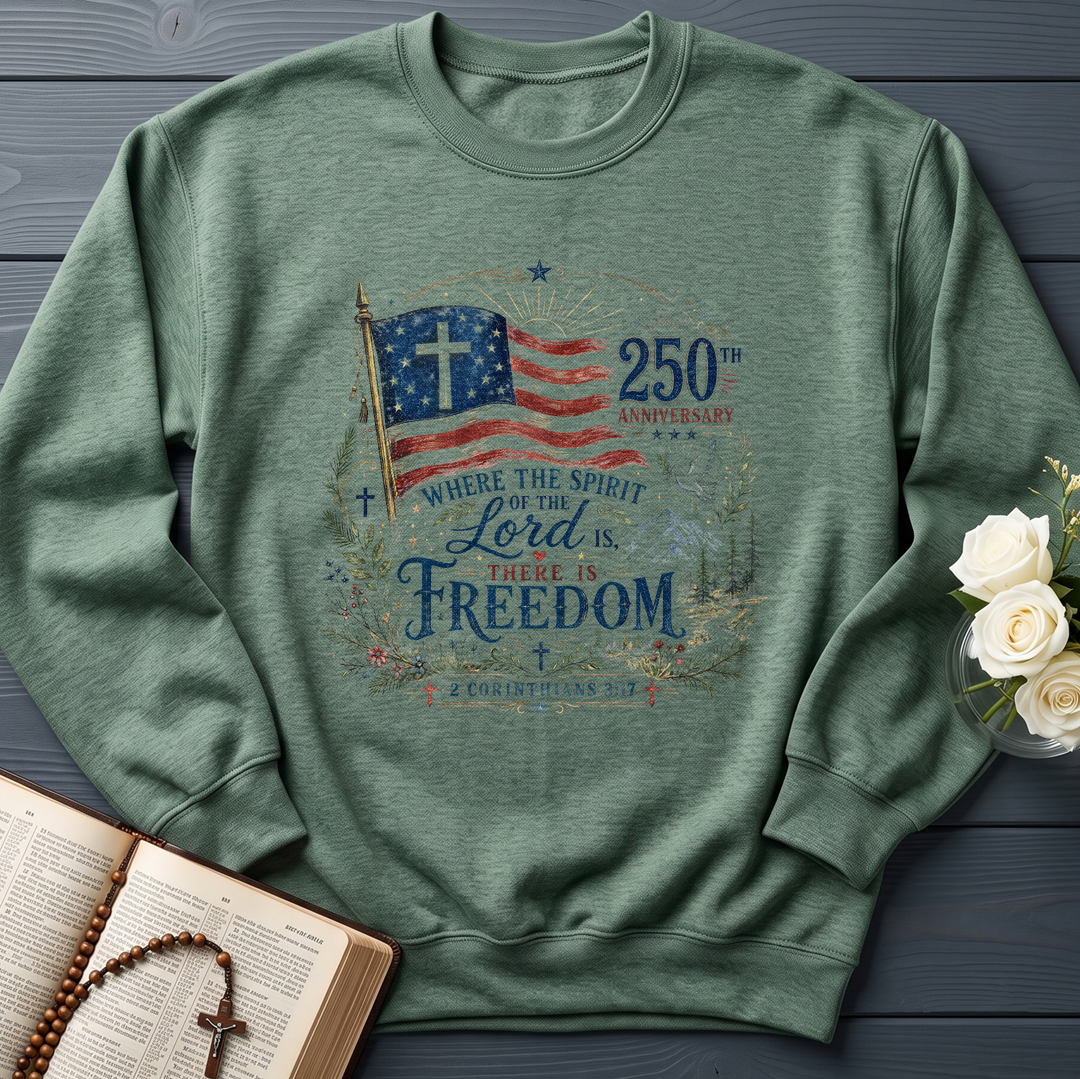 Where The Spirit Of The Lord Is There Is Freedom 2 Corinthians 3.17 06