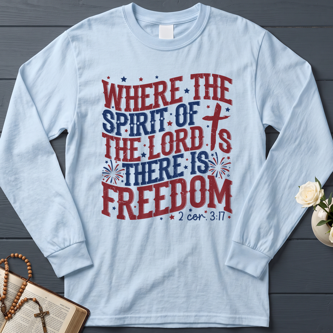 Where The Spirit Of The Lord Is There Is Freedom 2 Corinthians 3.17 07