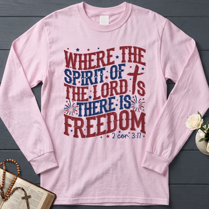 Where The Spirit Of The Lord Is There Is Freedom 2 Corinthians 3.17 07