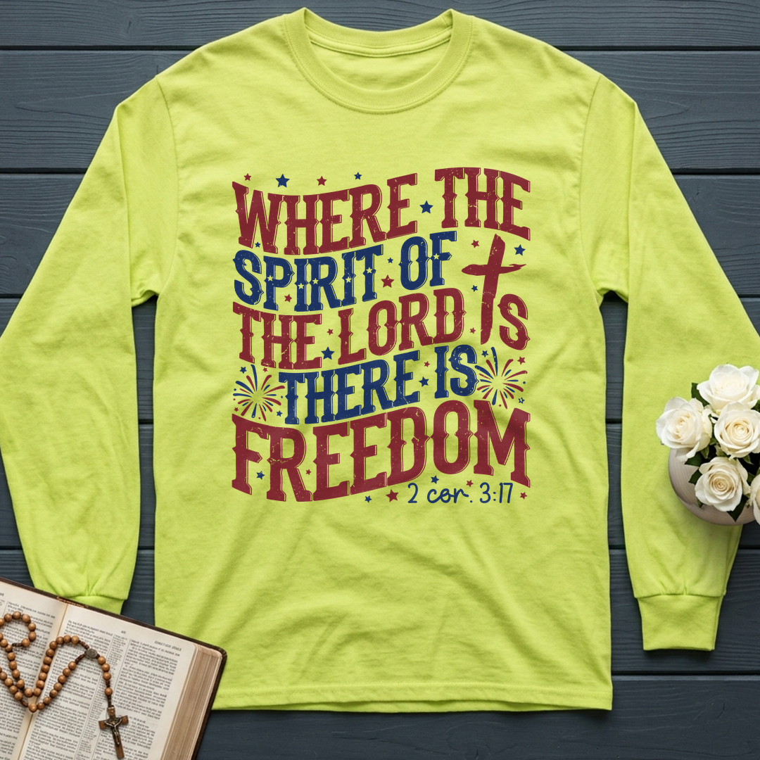 Where The Spirit Of The Lord Is There Is Freedom 2 Corinthians 3.17 07