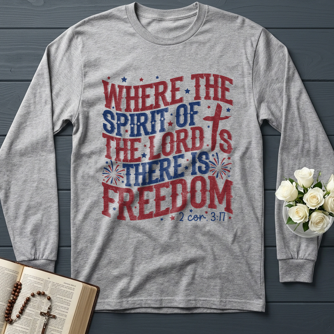 Where The Spirit Of The Lord Is There Is Freedom 2 Corinthians 3.17 07