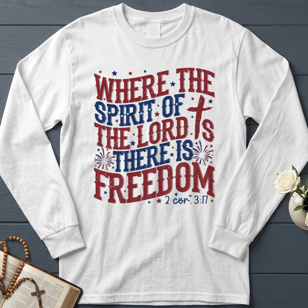 Where The Spirit Of The Lord Is There Is Freedom 2 Corinthians 3.17 07