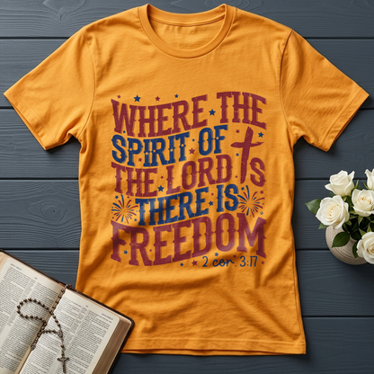 Where The Spirit Of The Lord Is There Is Freedom 2 Corinthians 3.17 07