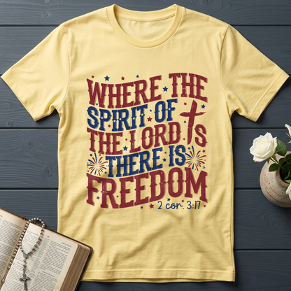 Where The Spirit Of The Lord Is There Is Freedom 2 Corinthians 3.17 07