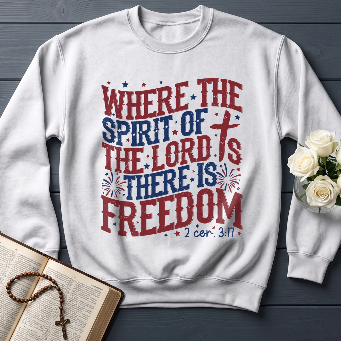 Where The Spirit Of The Lord Is There Is Freedom 2 Corinthians 3.17 07