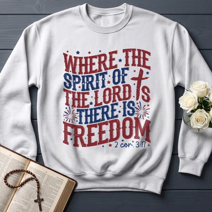 Where The Spirit Of The Lord Is There Is Freedom 2 Corinthians 3.17 07