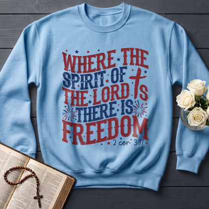 Where The Spirit Of The Lord Is There Is Freedom 2 Corinthians 3.17 07