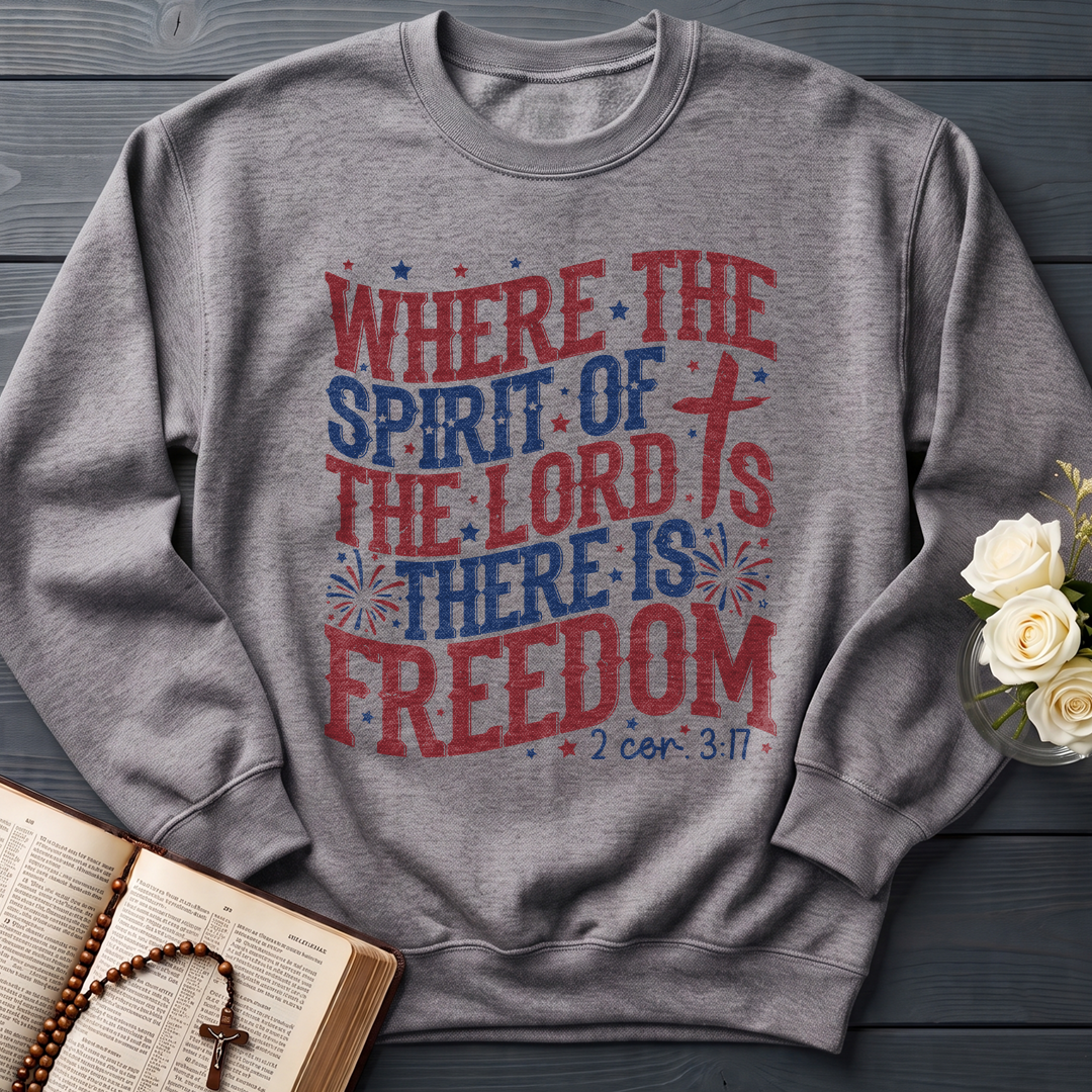 Where The Spirit Of The Lord Is There Is Freedom 2 Corinthians 3.17 07