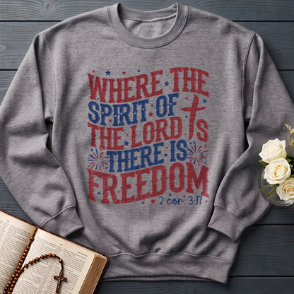 Where The Spirit Of The Lord Is There Is Freedom 2 Corinthians 3.17 07