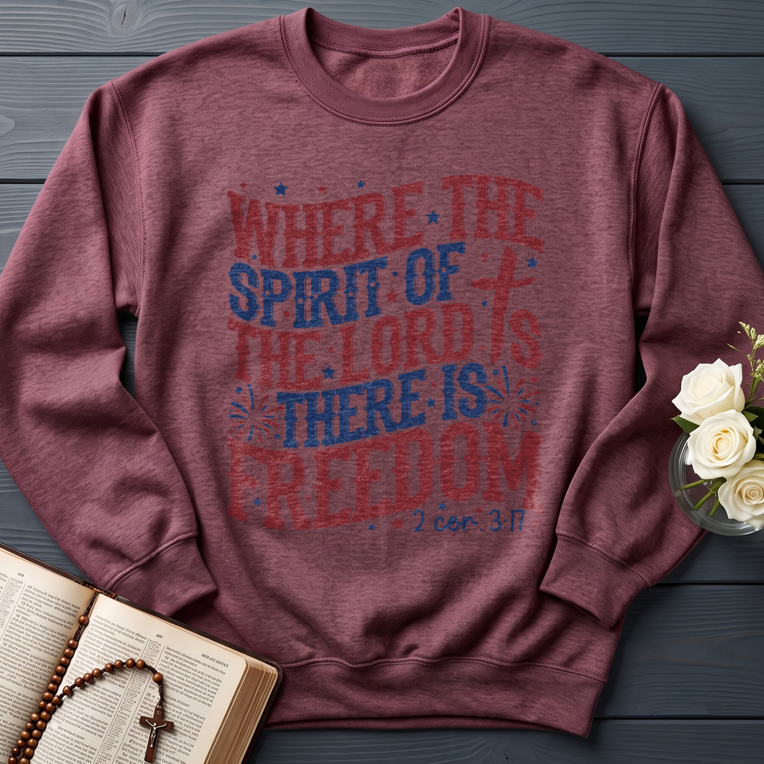 Where The Spirit Of The Lord Is There Is Freedom 2 Corinthians 3.17 07