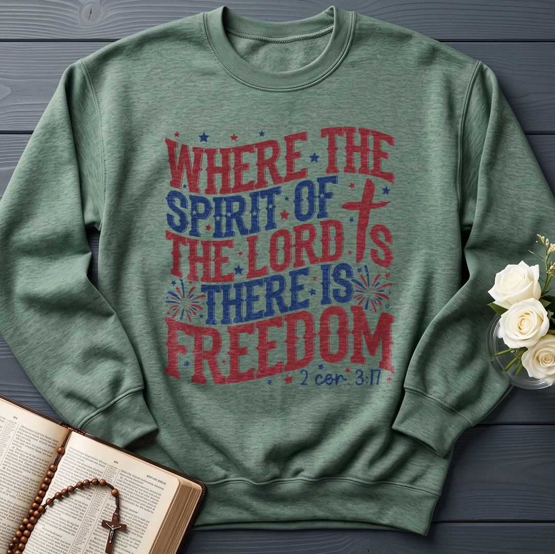 Where The Spirit Of The Lord Is There Is Freedom 2 Corinthians 3.17 07