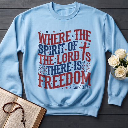 Where The Spirit Of The Lord Is There Is Freedom 2 Corinthians 3.17 07