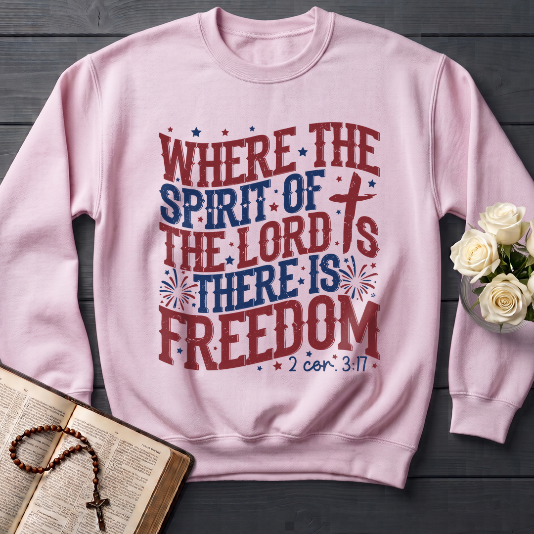Where The Spirit Of The Lord Is There Is Freedom 2 Corinthians 3.17 07