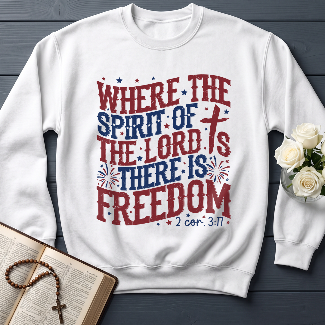Where The Spirit Of The Lord Is There Is Freedom 2 Corinthians 3.17 07