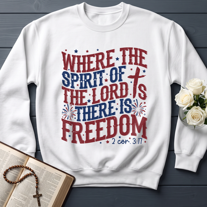 Where The Spirit Of The Lord Is There Is Freedom 2 Corinthians 3.17 07