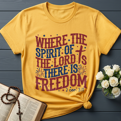 Where The Spirit Of The Lord Is There Is Freedom 2 Corinthians 3.17 07