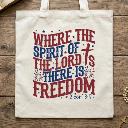 Where The Spirit Of The Lord Is There Is Freedom 2 Corinthians 3.17 07