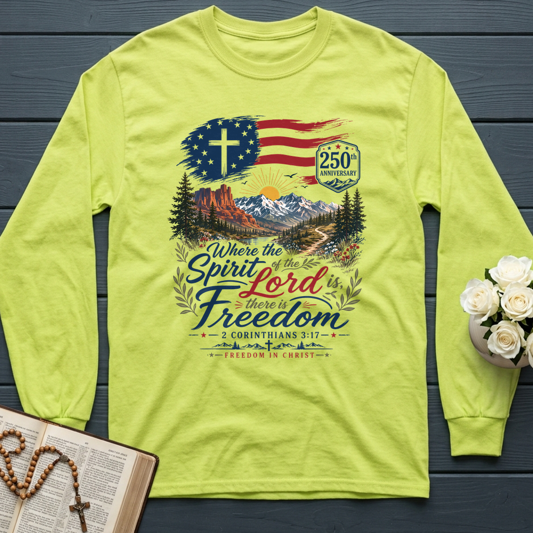 Where The Spirit Of The Lord Is There Is Freedom 2 Corinthians 3.17 08