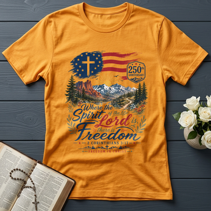 Where The Spirit Of The Lord Is There Is Freedom 2 Corinthians 3.17 08