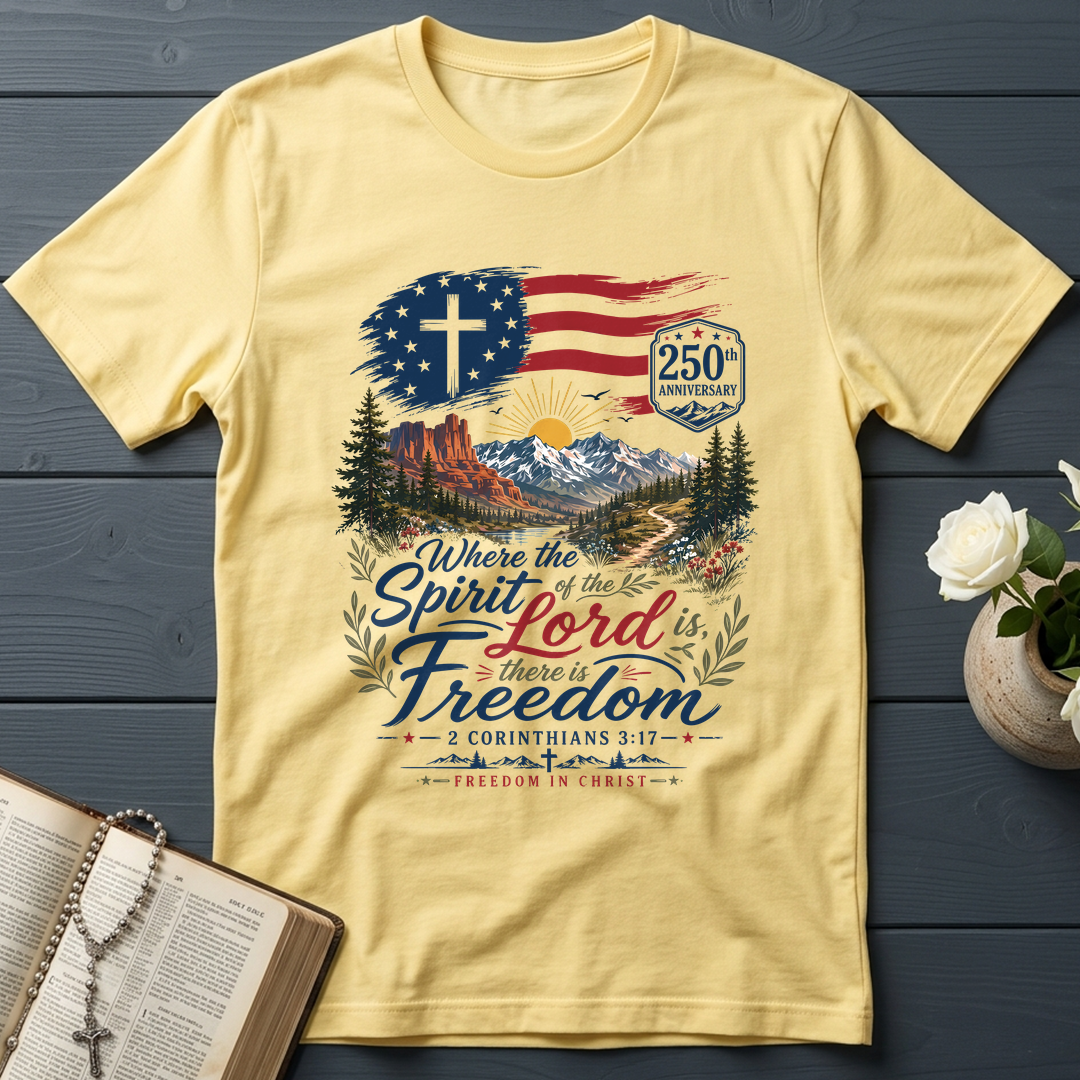 Where The Spirit Of The Lord Is There Is Freedom 2 Corinthians 3.17 08