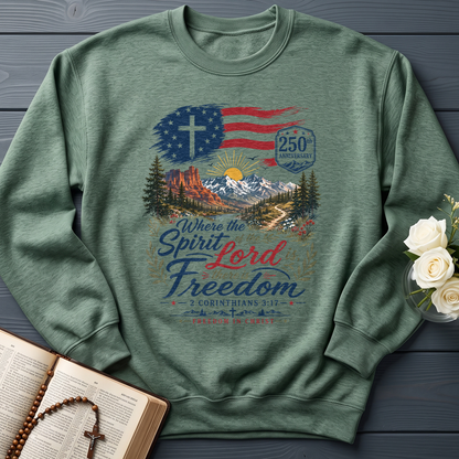 Where The Spirit Of The Lord Is There Is Freedom 2 Corinthians 3.17 08