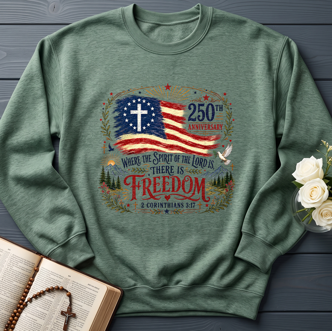 Where The Spirit Of The Lord Is There Is Freedom 2 Corinthians 3.17 09