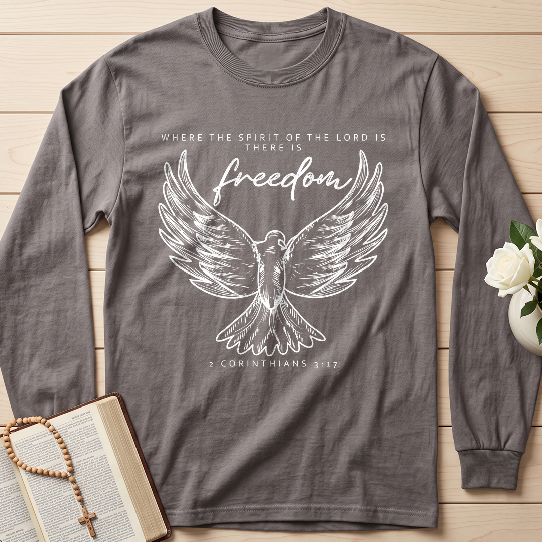 Where The Spirit Of The Lord Is There Is Freedom 2 Corithians 3.17 01