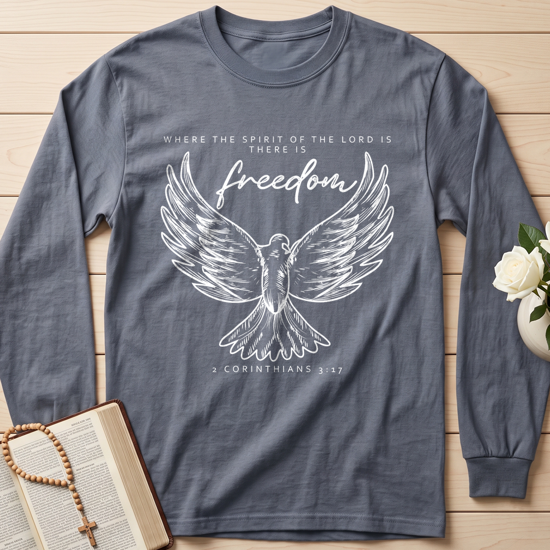 Where The Spirit Of The Lord Is There Is Freedom 2 Corithians 3.17 01