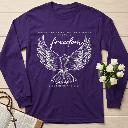 Where The Spirit Of The Lord Is There Is Freedom 2 Corithians 3.17 01