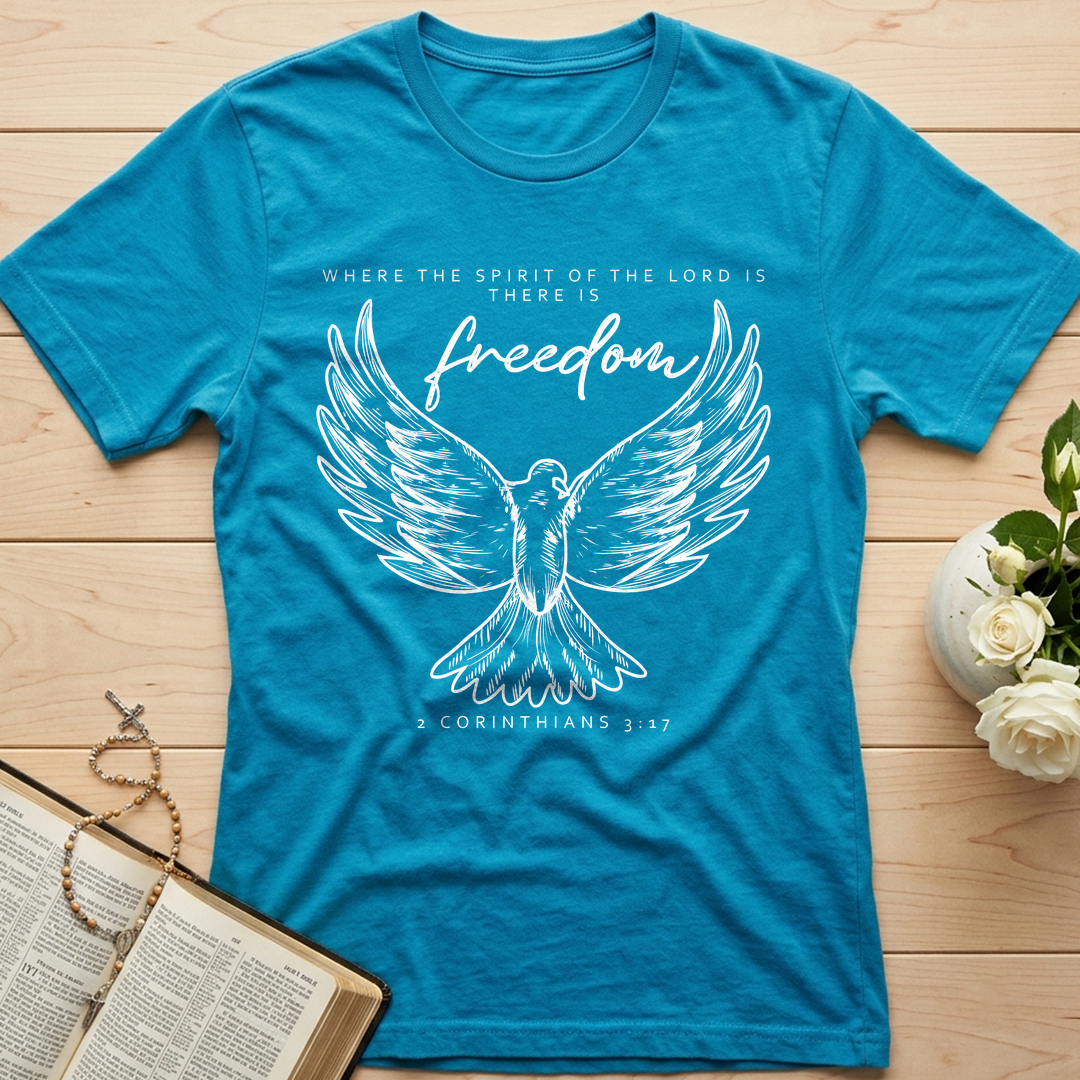 Where The Spirit Of The Lord Is There Is Freedom 2 Corithians 3.17 01