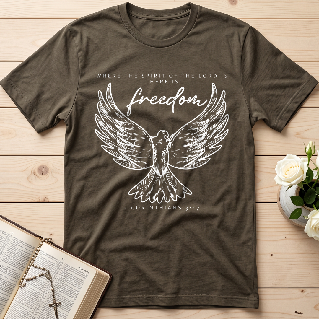 Where The Spirit Of The Lord Is There Is Freedom 2 Corithians 3.17 01