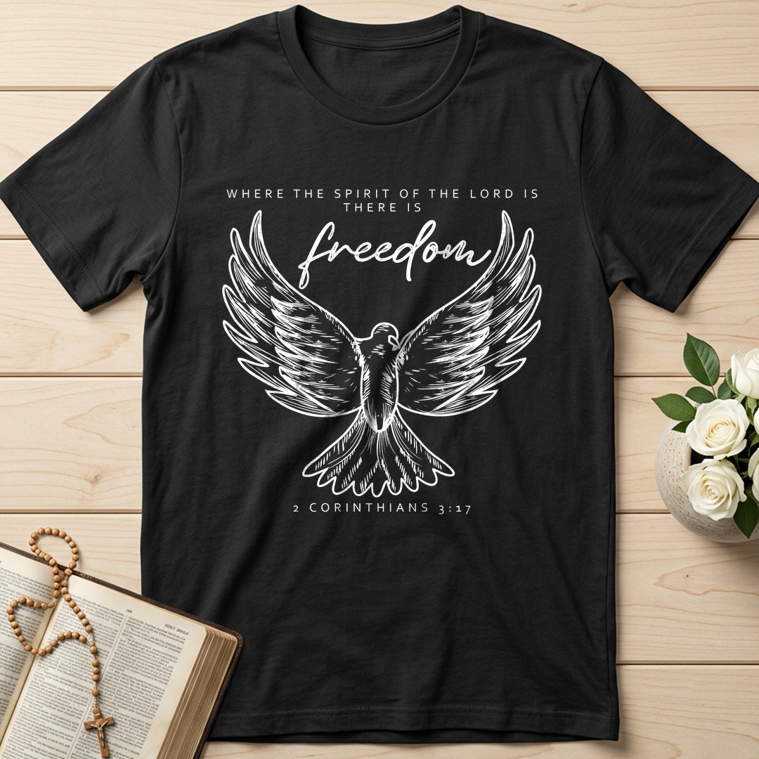 Where The Spirit Of The Lord Is There Is Freedom 2 Corithians 3.17 01