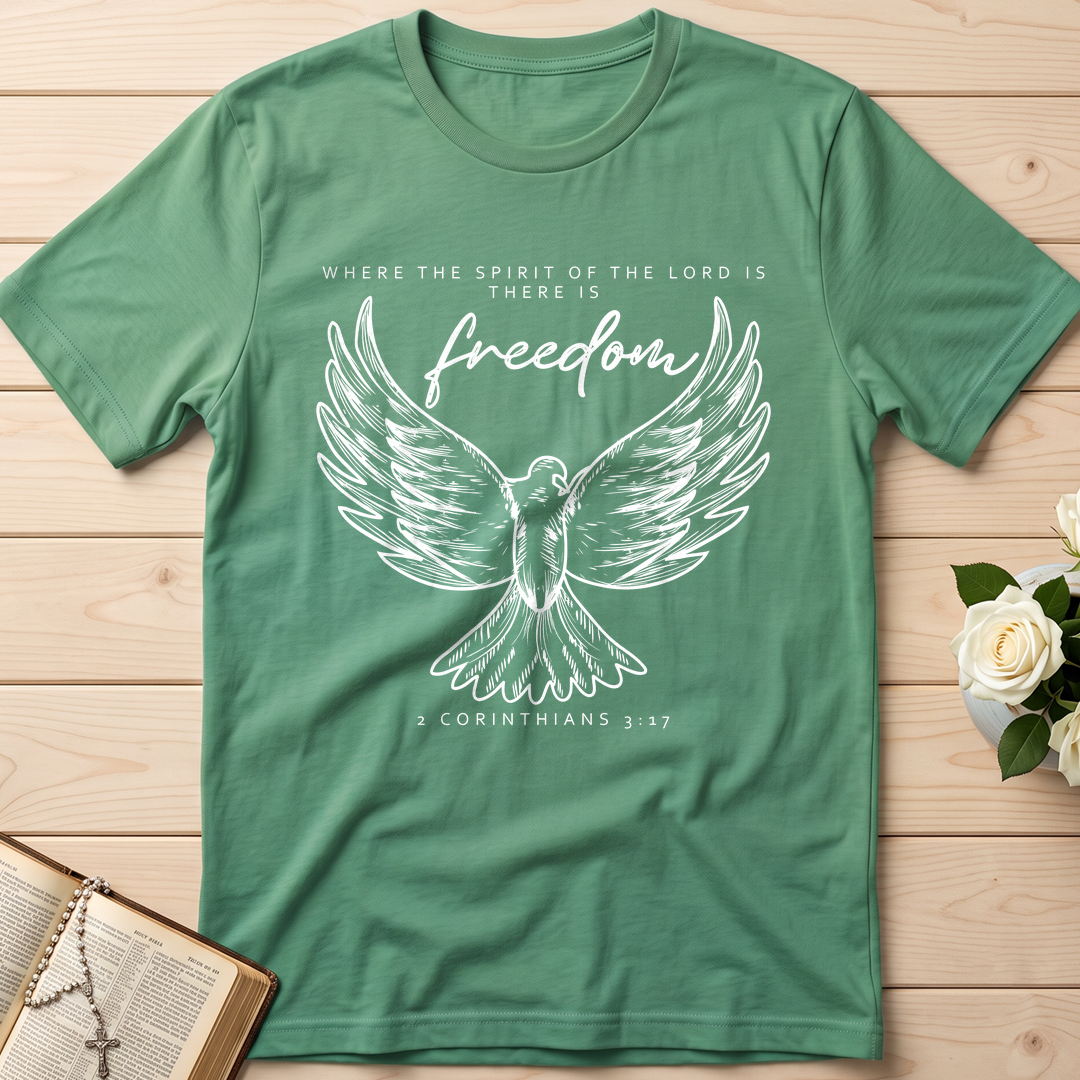 Where The Spirit Of The Lord Is There Is Freedom 2 Corithians 3.17 01