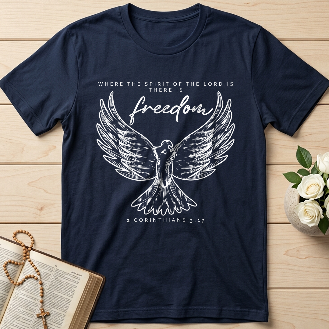 Where The Spirit Of The Lord Is There Is Freedom 2 Corithians 3.17 01