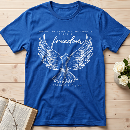 Where The Spirit Of The Lord Is There Is Freedom 2 Corithians 3.17 01