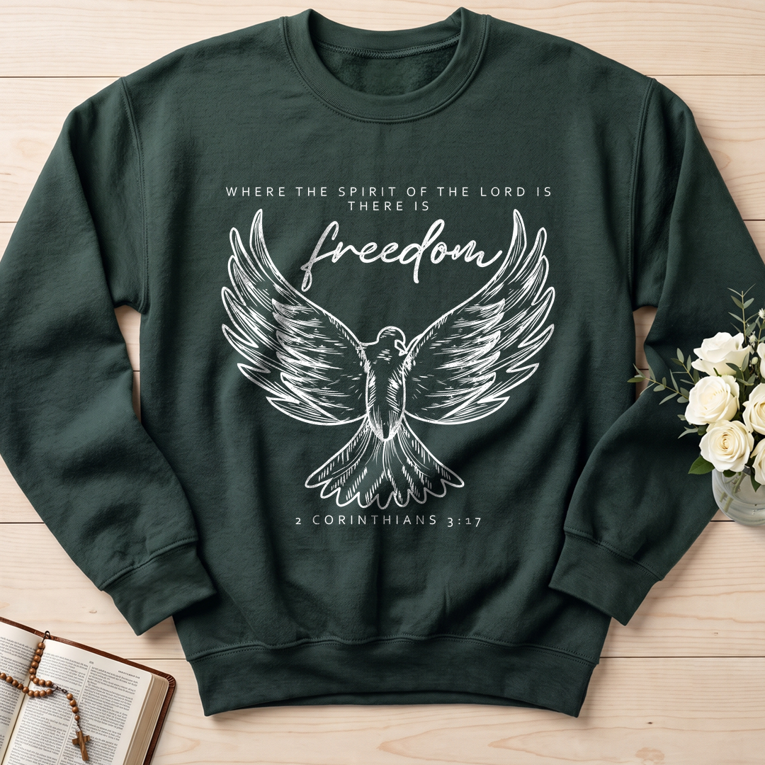 Where The Spirit Of The Lord Is There Is Freedom 2 Corithians 3.17 01
