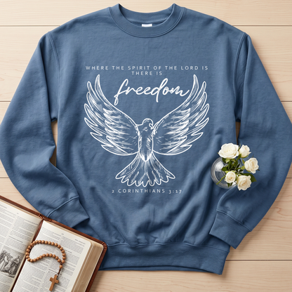 Where The Spirit Of The Lord Is There Is Freedom 2 Corithians 3.17 01
